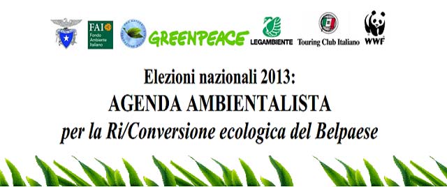 agenda ambientalista