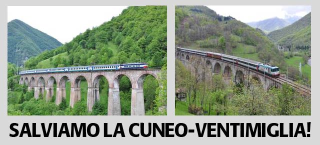 Ferrovia Cuneo-Ventimiglia (foto da LaStampa.it)